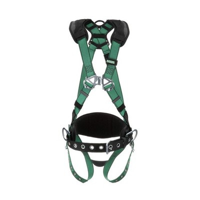 MSA 10197366 Full Body Harness,V-FORM,2XL 197DP2