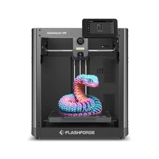 FLASHFORGE Adventurer 5M 3D Printer with Fully Auto Leveling, Max 600mm/s Hig...