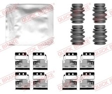 QUICK BRAKE Zubehörsatz Scheibenbremsbelag für Tesla Model 3 5YJ3 EV AWD 5YJY