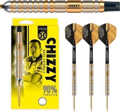 Dave Chizzy' Chisnall 90% Tungsten Darts | Pro Player Steel Tip 5-Tage-Lieferung