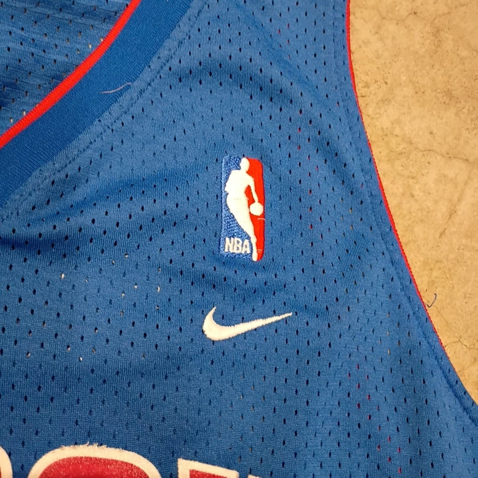 👾Camiseta Camiseta de Baloncesto Wallace NBA Detroit #3 Auténtica NBA Talla XL Foto 3 de 4