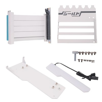 Vertikale GPU-Montagehalterung mit PCI-E 4.0 X16 Riser-Kabel, Grafikkarten-1288