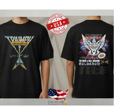 Triumph 50th Anniversary Tour 2026 Shirt Rock...