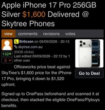 Apple iPhone 17 Pro - 256GB - Factory Sealed - Network Unlocked