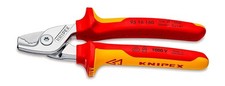 KNIPEX Isolierte Kabelschere mit Stufenschnitt VDE 28 MM