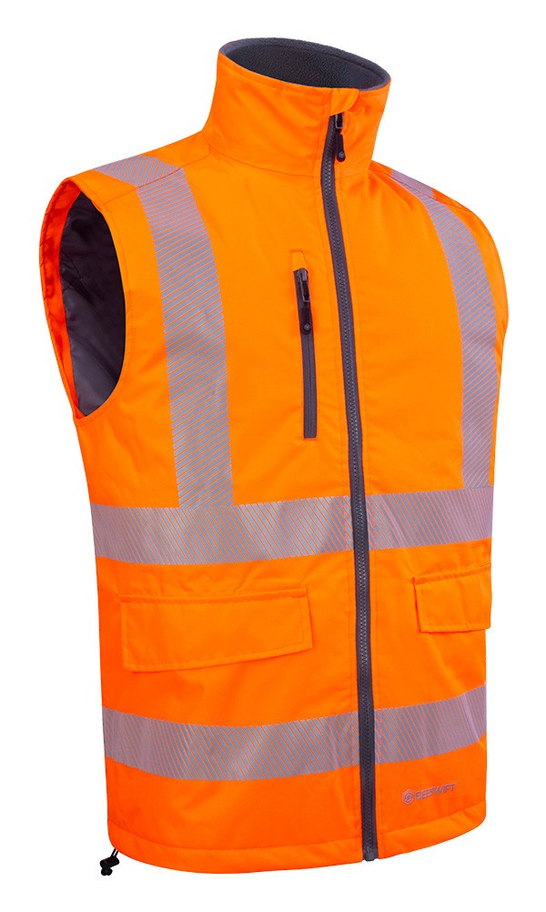Beeswift Mens Bodywarmer Orange Size 4XL