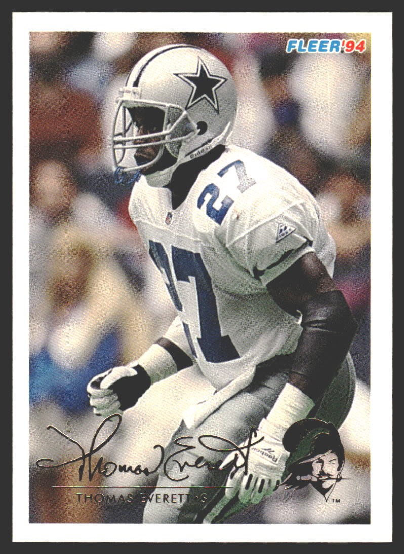 Thomas Everett #452 1994 Fleer Tampa Bay Buccaneers