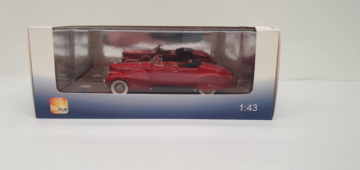 1/43 CADILLAC V16 CONVERTIBLE COUPE 1938 GLM 43101603 NO MATRIX NO