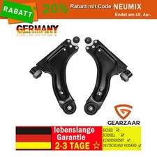 2X QUERLENKER LENKER SATZ SET VORNE UNTEN LINKS + RECHTS FÜR OPEL MERIVA A
