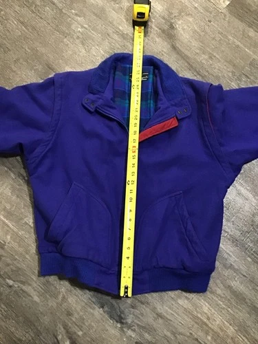 Lot-438-vintage lobo Jacket 100 Wool Made In USA Mens Size Large  image 3