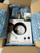 Image of Le Creuset 3-Ply Stainless Steel Iron Frying Pan Set 24cm and 26cm