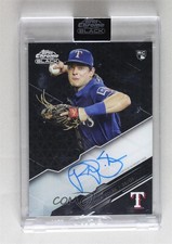 2020 Topps Chrome Black Chrome Black Nick Solak #CBA-NS Auto sc2