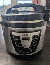 Tristar Digital Power Pressure Cooker XL Deluxe 10QT Canner Model #PPC790