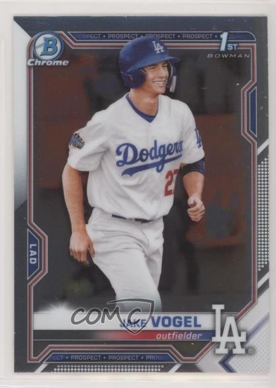 2021 Bowman Chrome Prospects Jake Vogel #BCP-59 0ms9