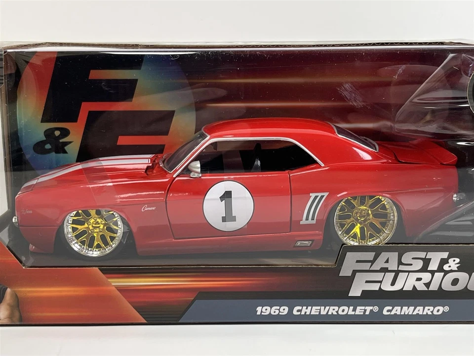 Fast and Furious 1969 Chevrolet Camaro 1:24 Scale Jada 36151 - Image 2 of 4