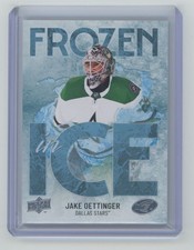 2024-25 UD Ice Frozen In Ice (Unopened) Jake Oettinger (SimMoy)