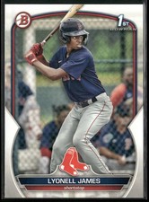 2023 Bowman #BP-118 Lyonell James Prospects
