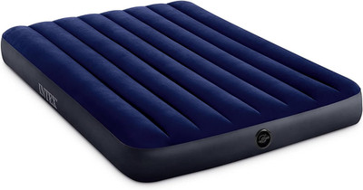 Intex 64758E Dura-Beam Standard Downy Air Mattress: Fiber-Tech, Full Size, 10In