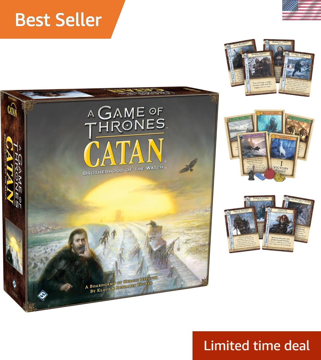 A Game of Thrones Brotherhood of the Watch Strategy Board Game Adventure