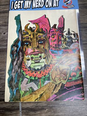 King Kirby Portfolio Jack Kirby Unleashed 1971 Autographed Plus
