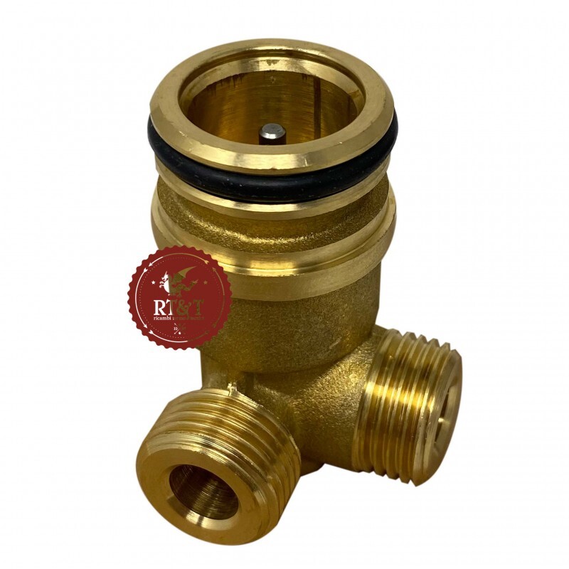 Valvola Tre Vie Testina Termostatica con Sensore per Unical Dua Ipse Wiesberg