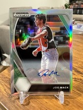 2021 Panini Prizm Draft Joe Mack PDP31 Silver Prizm Prospect RC Auto 🔥📈