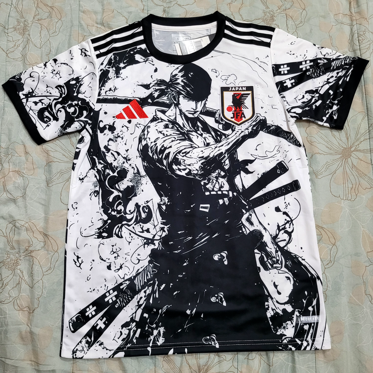 Japan Soccer Jersey Special Zoro Anime Concept Edition S,M,L