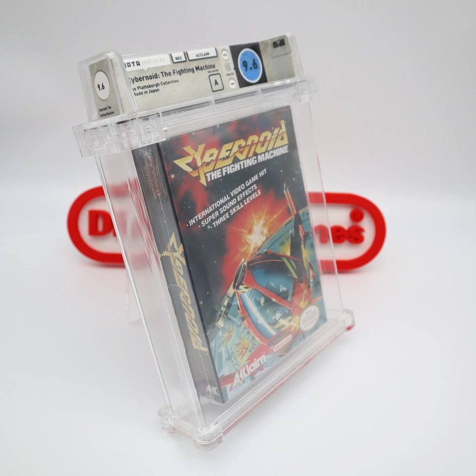 NES Nintendo CYBERNOID: THE FIGHTING MACHINE -WATA GRADED 9.6 A PLATTSBURGH! NEW - Image 3 of 4