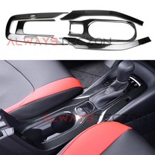 Kohlefaser Schaltknauf + Wasserbecher Abdeckleiste Für Toyota Corolla 2019-2022