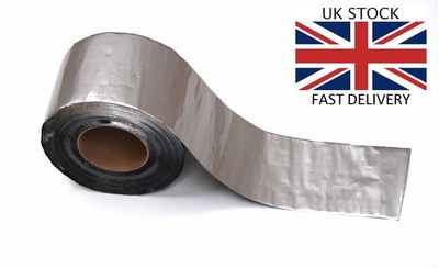 5 Meter x 100mm ALUBUTYL Aluminium Aluminium Butyl selbstklebend Blinkband
