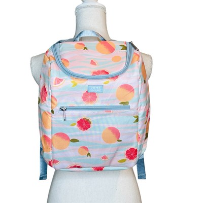 June Shine Insulated Cooler Backpack in Summer Citrus Multicolor New with Tags