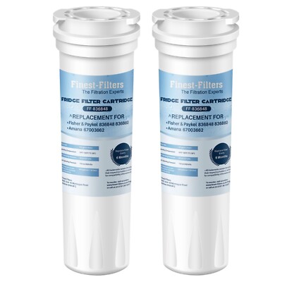2 Kühlschrank Wasserfilter Kompatibel Mit Fisher & Paykel 836848, 836860