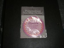 TAX DISC  HOLDER.. (MAGNETIC )......(  PAULINE  ) .........