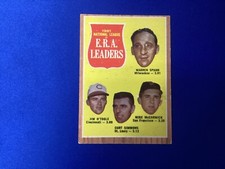 1962 TOPPS #56 WARREN SPAHN/JIM O'TOOLE/CURT SIMMONS/MIKE McCORMICK