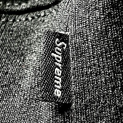 SUPREME X BURBERRY Box Logo Hoodie Black