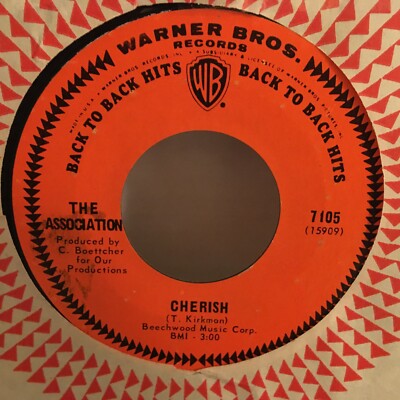THE ASSOCIATION /45 single, CHERISH / ALONG COMES MARY | eBay