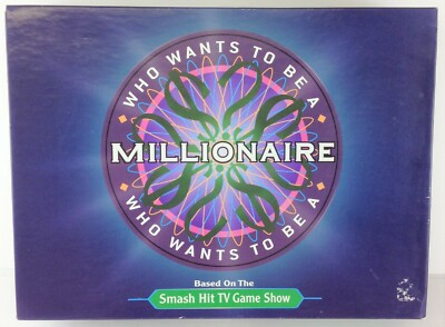 Pressman Who Wants to Be A Millionaire Board Game Hit TV Game Show (2000)