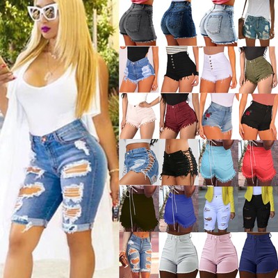 high waisted shorts plus size uk
