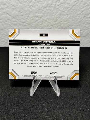 Réfracteur à prisme base UFC chromé 2024 Topps 1 - 200 - COMPLÉTEZ VOTRE SET - PYC - Photo 33/237