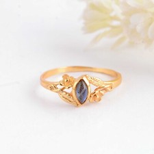 925 Sterling Silver Ring, Amethyst Gemstone ring, Birthstone Ring, Women's Ring