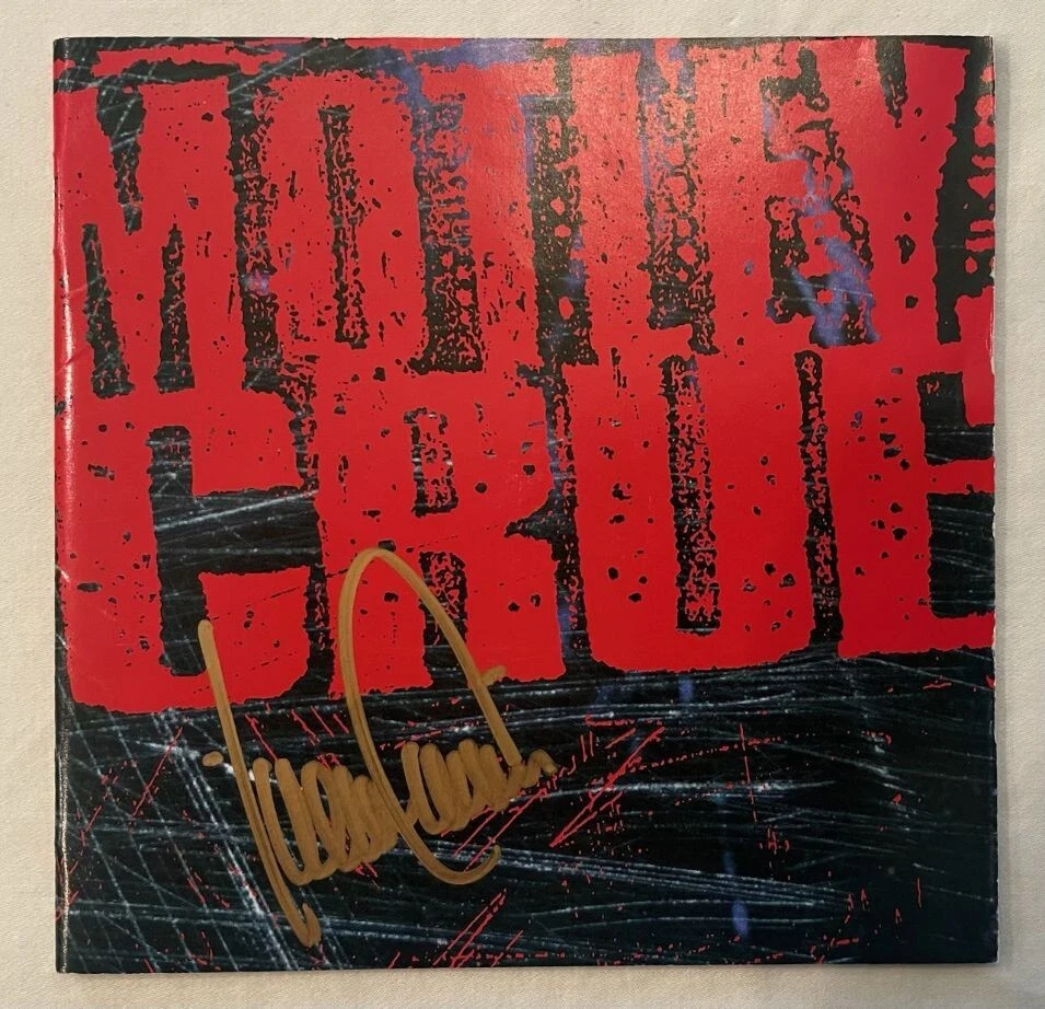 Motley Crue - S/T + 1 Bonus Track (Japan CD - SIGNED by John Corabi) WPZP-5800 Foto 4 de 4
