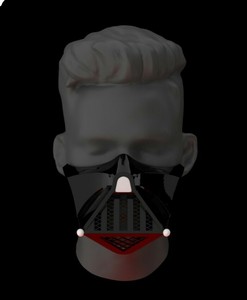 3d printed Darth Vader mask | eBay