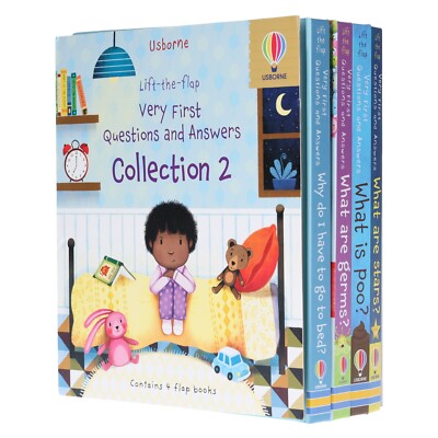 Usborne First Questions and Answers set 2: by Katie Dayne 4 Books Set -  BB