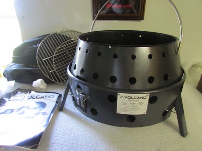 Volcano Collapsible Grill-Stove Model #20-200 for Charcoal-Wood Only