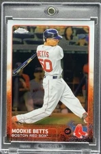 Mookie Betts RARE ROOKIE RC CHROME INVESTMENT CARD SSP TOPPS DODGERS MVP MINT