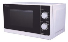 Forno a Microonde Sharp Combinato R-600WW  Nero 20 L 800 W 5 livelli Piatto 25cm