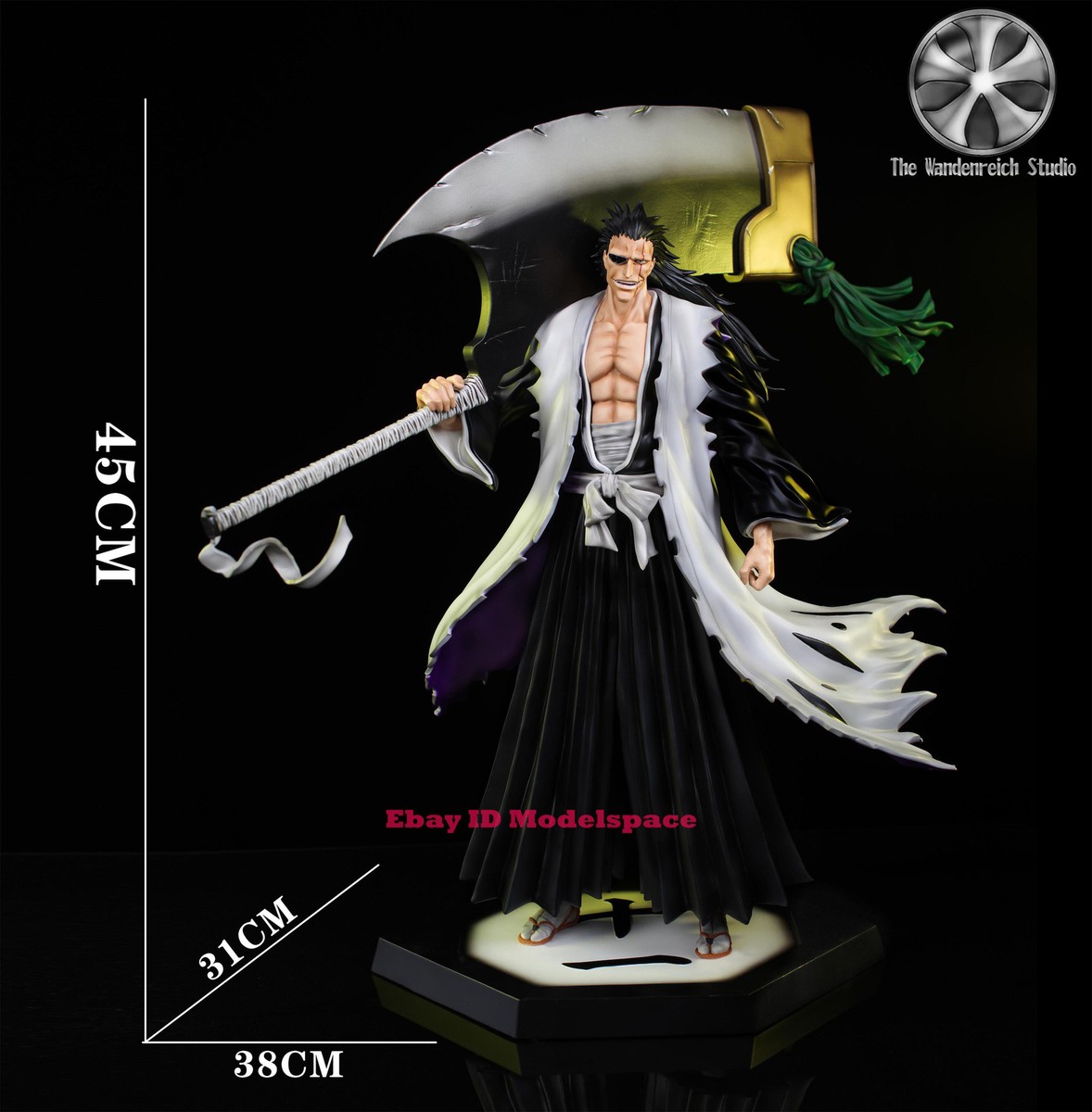 The Wandenreich Studio 1/6 Scale Bleach Zaraki Kenpachi GK