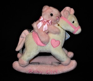 plush rocking horse for baby