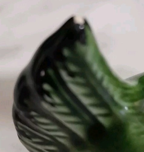 Pair Of Green Hen Salt And Pepper Shakers Made In Japan Vintage - Picture 4 of 7