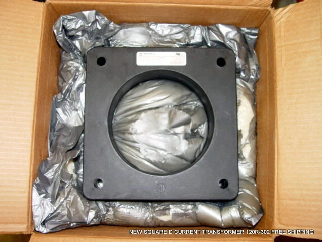 NEW SQUARE D CURRENT TRANSFORMER 120R-302 FREE SHIPPING - Image 2 of 4
